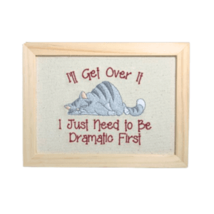 Broderie înrămată 13x18 Dramatic cat 1